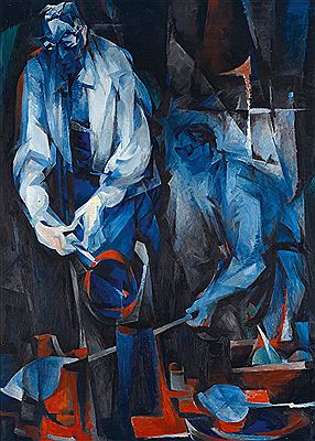 Sklári by Vaclav Pokorny - Auction record, sale price, and art valuation. Compare with similar artists and explore comparable artworks.