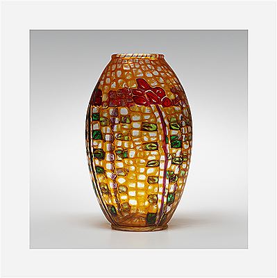 Important Mosaico vase
