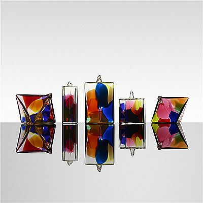 Crystal Construction by Paul Seide - Auction record, sale price, and art valuation. Compare with similar artists and explore comparable artworks.