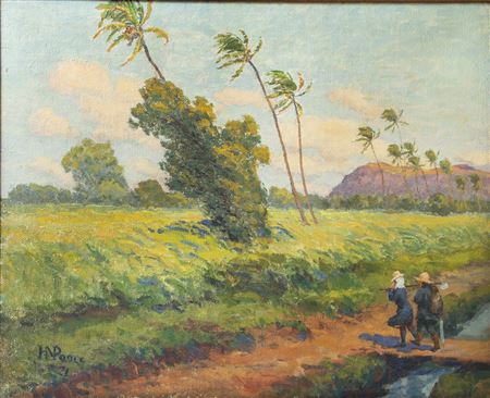 Hawaiian Landscape by Horatio Nelson Poole - Auction record, sale price, and art valuation. Compare with similar artists and explore comparable artworks.