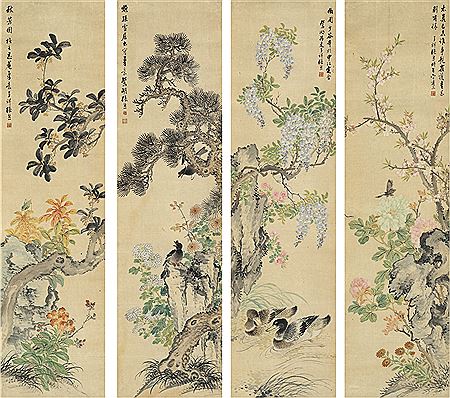 FLOWERS AND BIRDS (4)