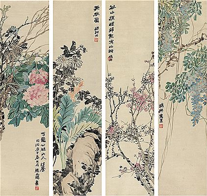 FLOWERS IN FOUR SEASONS (4)