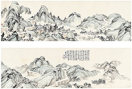 MOUNTAIN PEAKS IN THE CLOUD