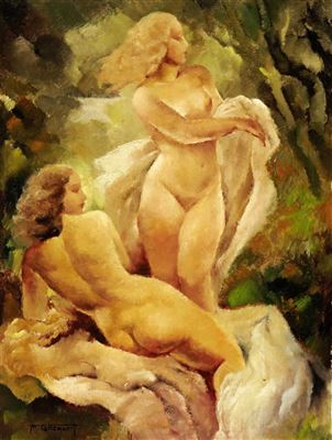 Deux baigneuses