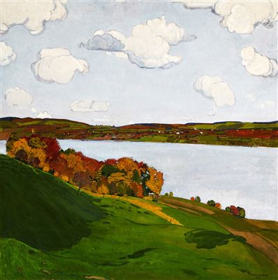 Sample artwork by Ernest Bolens (1881 - 1959), known for symbolist and impressionist painting, drawing - View similar artists and auction records