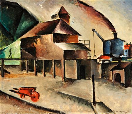 Im Kieswerk by Charles or Karl Hindenlang - Auction record, sale price, and art valuation. Compare with similar artists and explore comparable artworks.