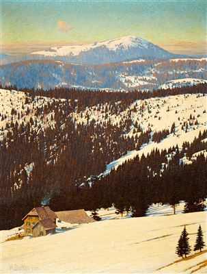 Der Belchen - vom Feldberg aus gesehen