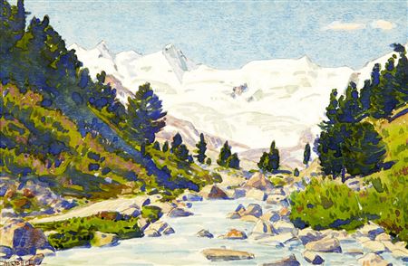 Val Roseg bei Pontresina