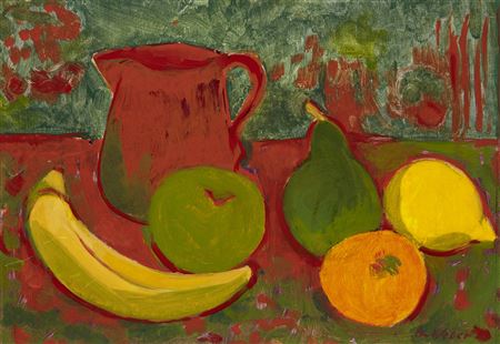 Stilleben mit Früchten by Otto Aloys Xaver Weber - Auction record, sale price, and art valuation. Compare with similar artists and explore comparable artworks.
