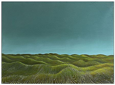 Paesaggio verde 1938 by Domenico Colantoni - Auction record, sale price, and art valuation. Compare with similar artists and explore comparable artworks.