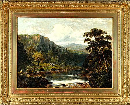 "Baumbestandene Gebirgslandschaft mit Bach" by Horace Murray Hammond - Auction record, sale price, and art valuation. Compare with similar artists and explore comparable artworks.
