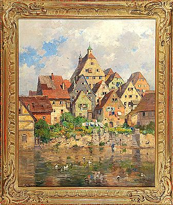 "Partie am Neckar bei Bietigheim"