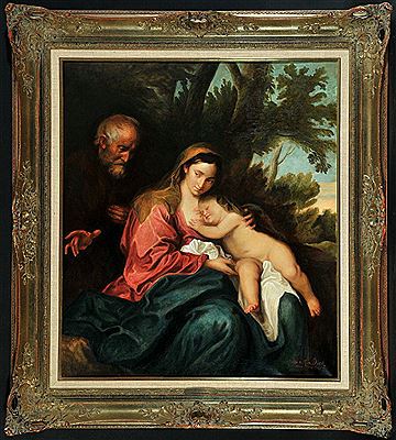 "Heilige Familie nach van Dyck" by Max Schneider - Auction record, sale price, and art valuation. Compare with similar artists and explore comparable artworks.