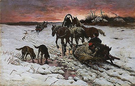 Return from hunting
