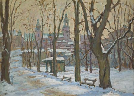 Sample artwork by Jozef Czajkowski (1872 - 1947), known for painting - View similar artists and auction records