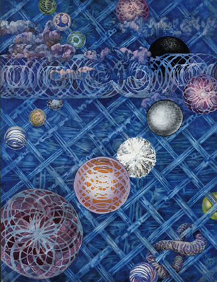 Blue grid