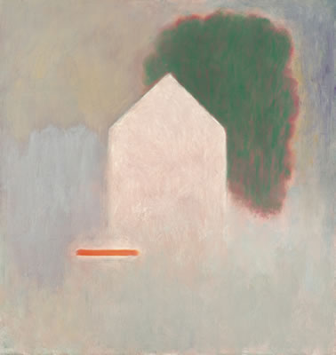 Pink barn