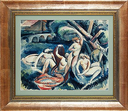 Koupající se ženy by Alfred Justitz - Auction record, sale price, and art valuation. Compare with similar artists and explore comparable artworks.