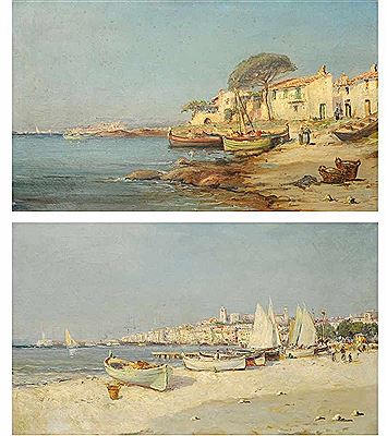 Vues des Martigues et de Cannes(3)