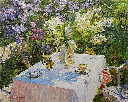 La table au jardin by Viktor Efimenko - Auction record, sale price, and art valuation. Compare with similar artists and explore comparable artworks.
