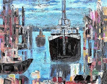 Abendstimmung im Hafen by Pit Von Frihling - Auction record, sale price, and art valuation. Compare with similar artists and explore comparable artworks.