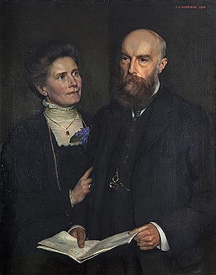 Sample artwork by Sarah Cecilia Harrison (1863 - 1941), known for portrait, child figure and landscape painting - View similar artists and auction records