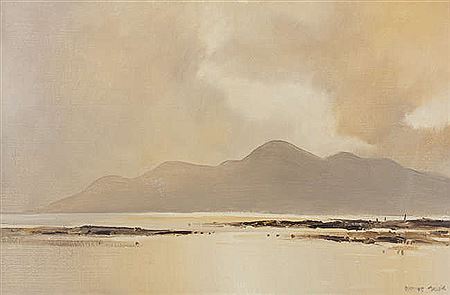 The Mourne Mountains at Evening