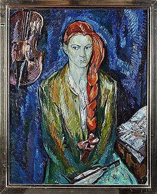 "PORTRAIT OF THE ARTIST'S DAUGHTER NATASHA" by Oleg Koren - Auction record, sale price, and art valuation. Compare with similar artists and explore comparable artworks.