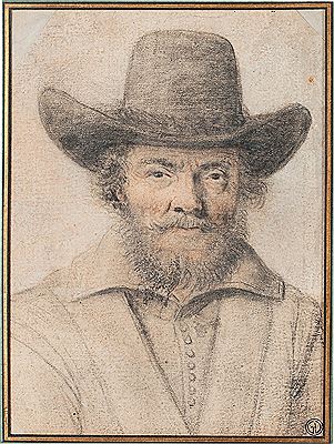 Portrait d'homme au chapeau