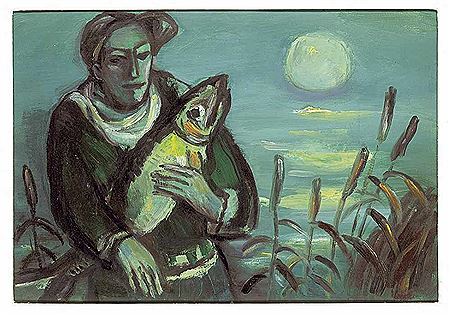 Boy with fish by Franz Hoehne - Auction record, sale price, and art valuation. Compare with similar artists and explore comparable artworks.