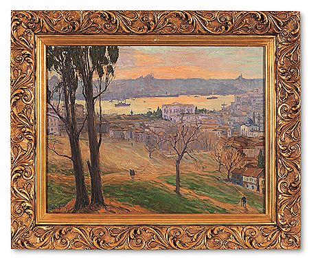 Sample artwork by Cevat Erkul (1897 - 1981), known for painting - View similar artists and auction records