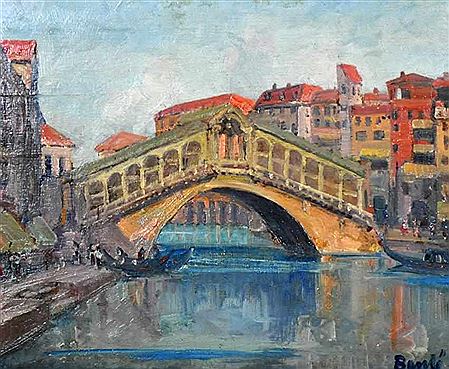 "Venedig mit Rialtobrücke" by Arthur Bante - Auction record, sale price, and art valuation. Compare with similar artists and explore comparable artworks.