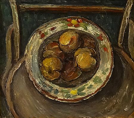 Plate with Apples