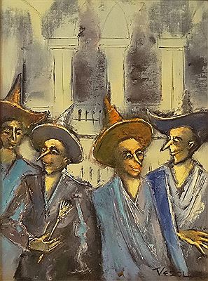 Sample artwork by Teodor Vescu (Born 1958), known for painting - View similar artists and auction records