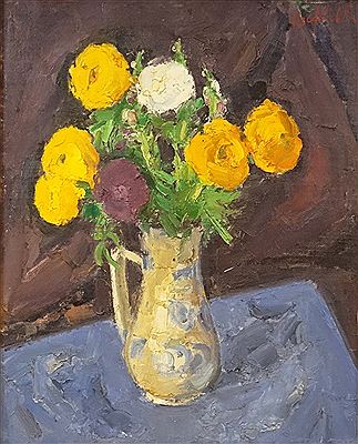 Pot with Flowers