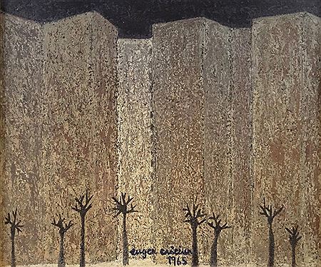 Sleeping Town by Eugen Craciun - Auction record, sale price, and art valuation. Compare with similar artists and explore comparable artworks.