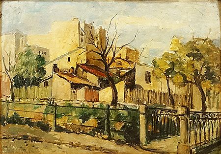 Sample artwork by Iosif Rosenblut (1894 - 1975), known for painting - View similar artists and auction records