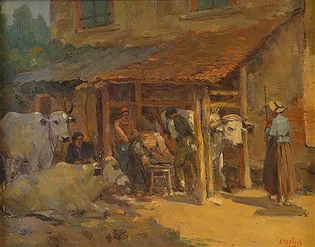 "Farriery" by Jean Neylies - Auction record, sale price, and art valuation. Compare with similar artists and explore comparable artworks.