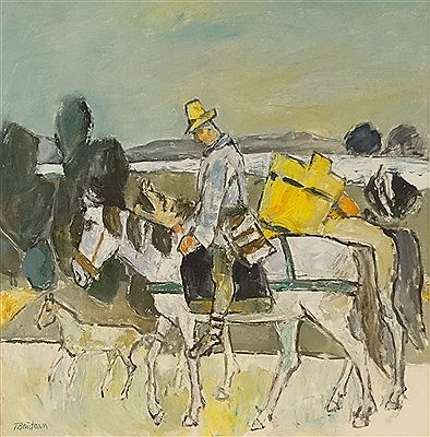"Peasants with Tubs"