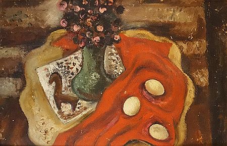 Sample artwork by Titina Calugaru (1911 - 1973), known for painting - View similar artists and auction records