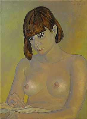 Sample artwork by Vasile Varga (1921 - 2005), known for painting - View similar artists and auction records