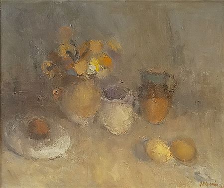 Sample artwork by Emil Ciocoiu (1948 - 2020), known for still life painting - View similar artists and auction records