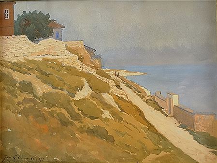 Sample artwork by Jean Leon Cosmovici (1888 - 1952), known for painting - View similar artists and auction records