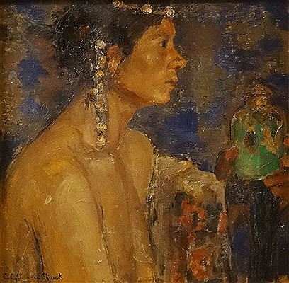 Portrait with Idol