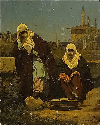 Sample artwork by Carol Popp Szathmari (1812 - 1887), known for painting - View similar artists and auction records
