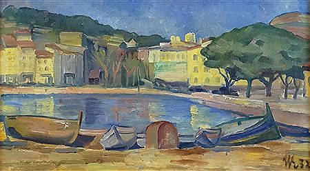 "Port in sudul Frantei" by Hans Eder - Auction record, sale price, and art valuation. Compare with similar artists and explore comparable artworks.