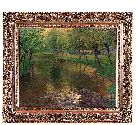 At the Okor´s Stream, 1896 - 1897