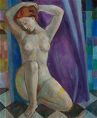 "Kneeling Woman"