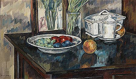 "Dish with fruits"