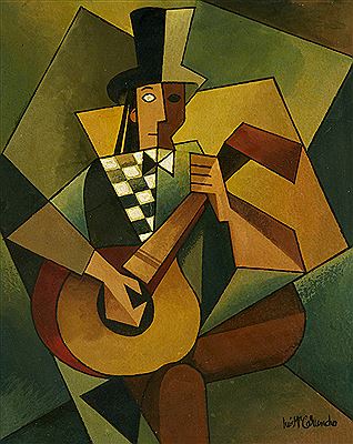 "Musician with top hat"